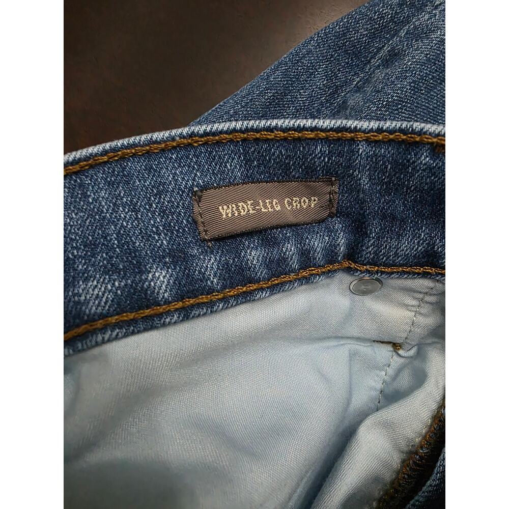 Point Sur Wide-Leg Crop Jeans Size 27 - Picture 4 of 7